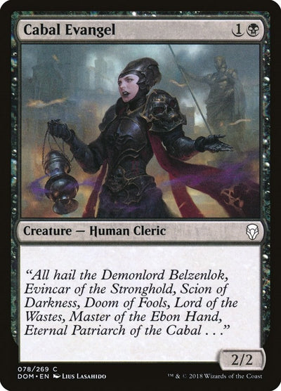 Cabal Evangel (78) (DOM)