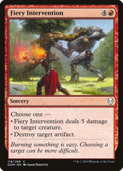 Fiery Intervention (118) (DOM)