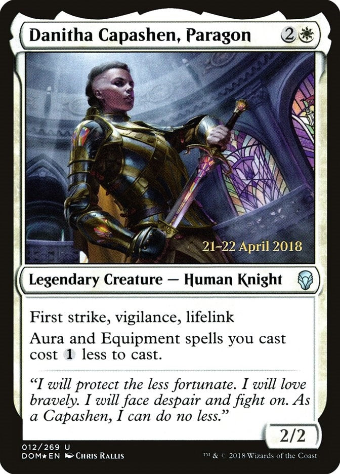 Image for Danitha Capashen, Paragon (12) (PRE) - Magic: The Gathering