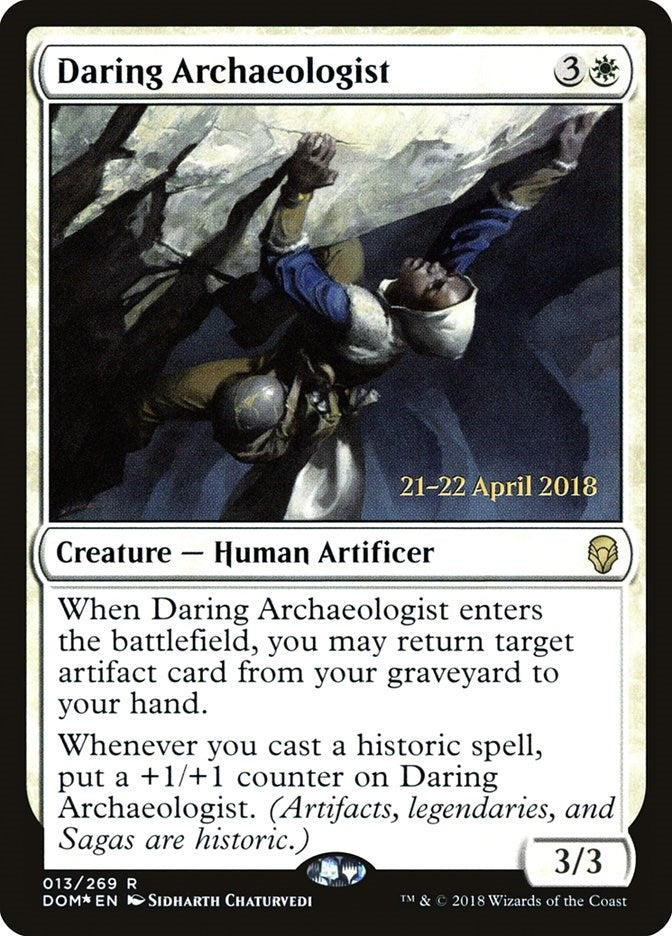 Image for Daring Archaeologist (13) (PRE) - Magic: The Gathering