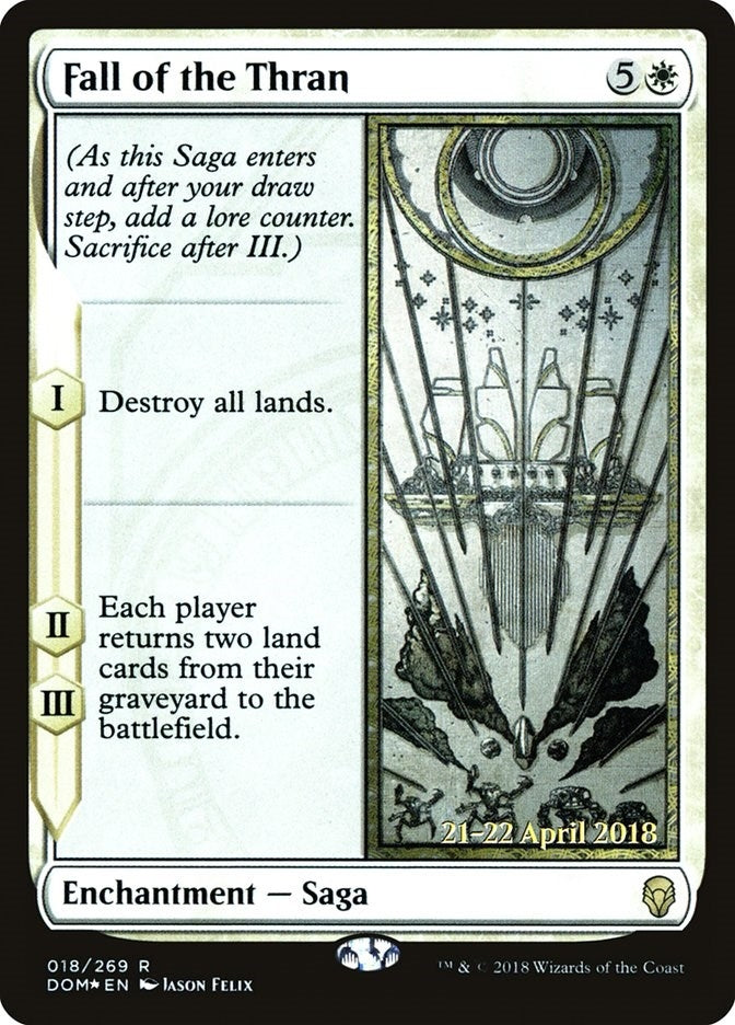 Image for Fall of the Thran (18) (PRE) - Magic: The Gathering