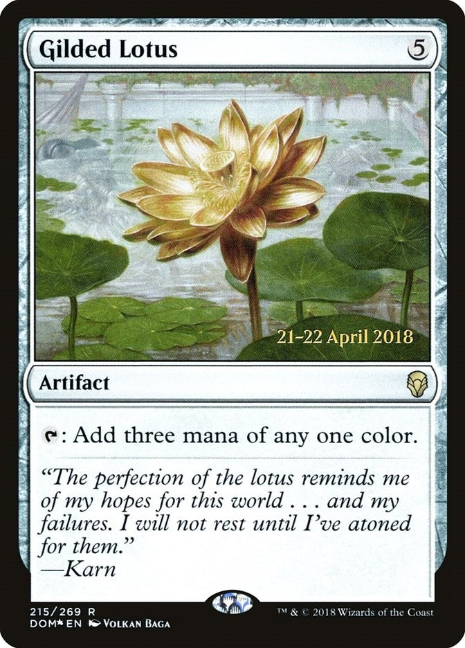 Image for Gilded Lotus (215) (PRE) - Magic: The Gathering
