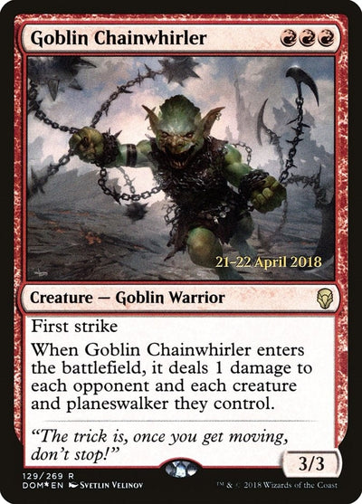 Goblin Chainwhirler (129) (PRE)