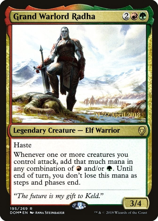 Image for Grand Warlord Radha (195) (PRE) - Magic: The Gathering