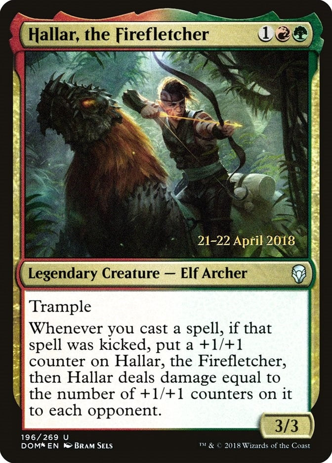 Image for Hallar, the Firefletcher (196) (PRE) - Magic: The Gathering