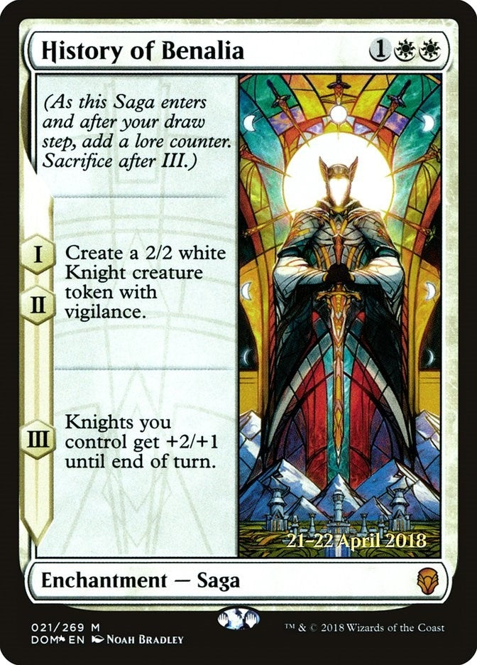 Image for History of Benalia (21) (PRE) - Magic: The Gathering