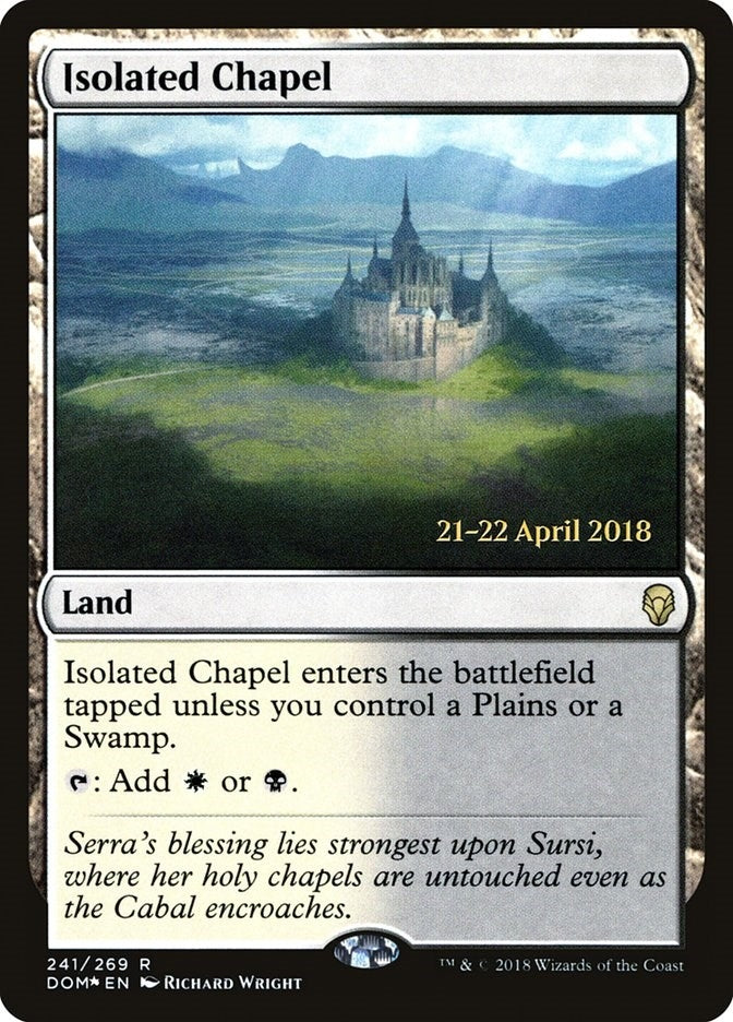 Image for Isolated Chapel (241) (PRE) - Magic: The Gathering