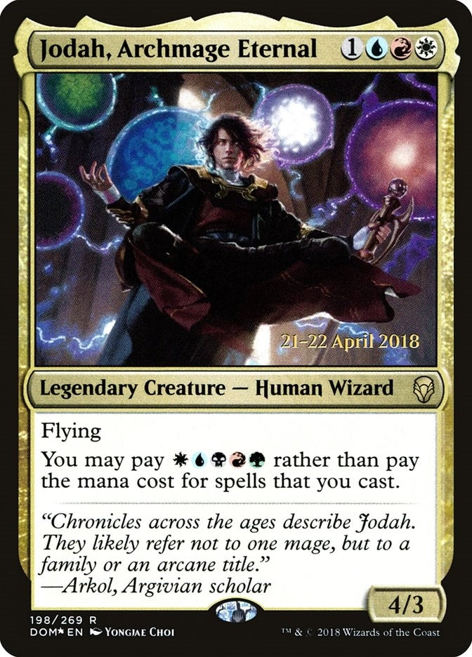 Image for Jodah, Archmage Eternal (198) (PRE) - Magic: The Gathering