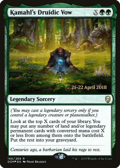 Kamahl's Druidic Vow (166) (PRE)