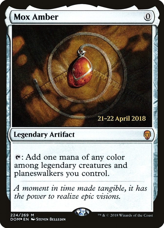 Image for Mox Amber (224) (PRE) - Magic: The Gathering