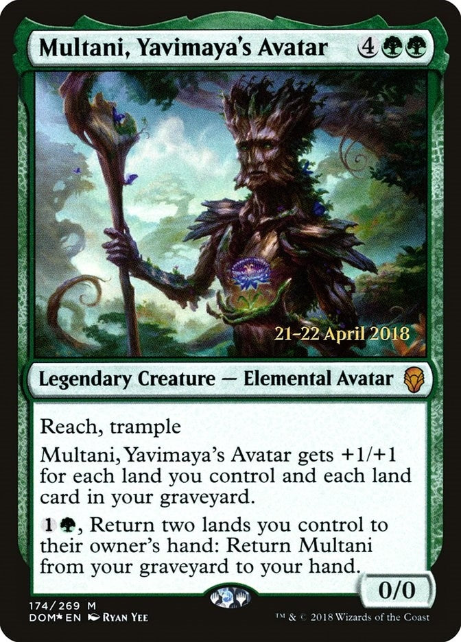 Image for Multani, Yavimaya's Avatar (174) (PRE) - Magic: The Gathering