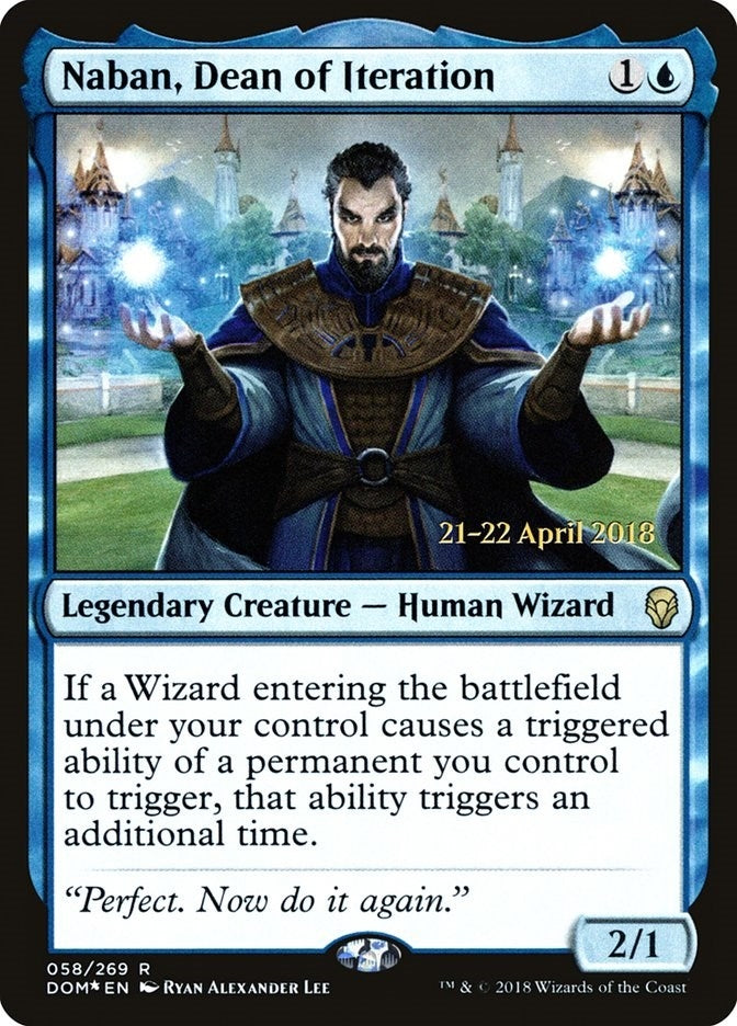 Image for Naban, Dean of Iteration (58) (PRE) - Magic: The Gathering