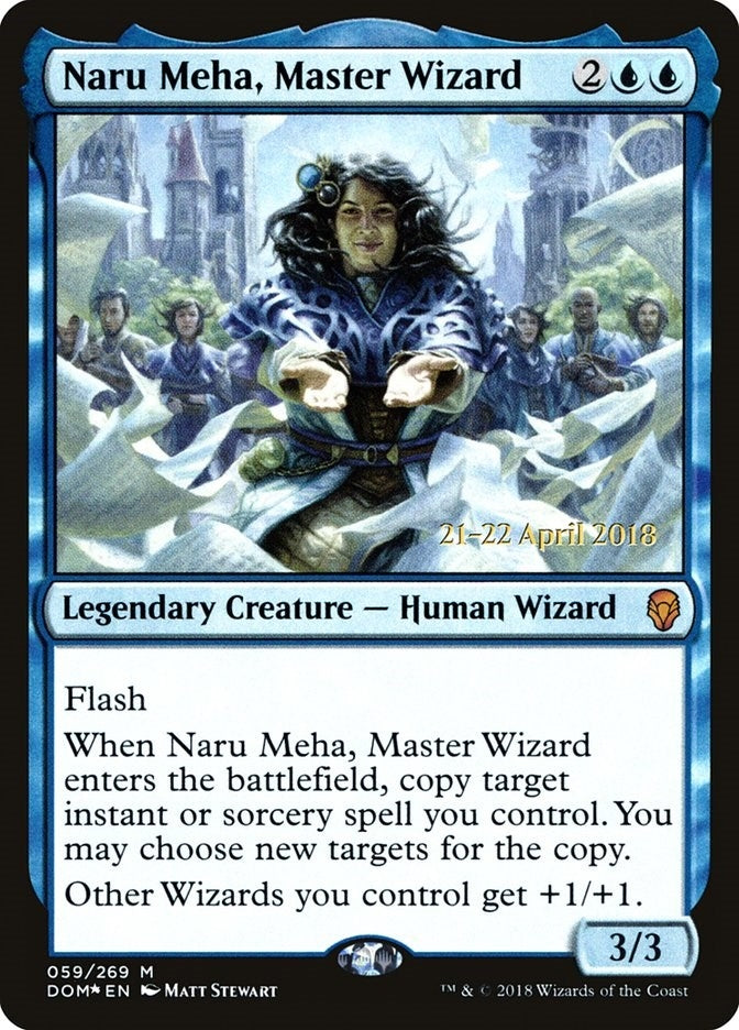 Image for Naru Meha, Master Wizard (59) (PRE) - Magic: The Gathering