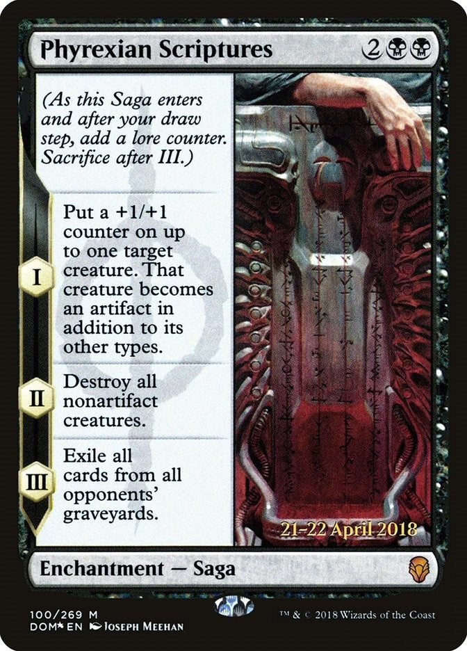 Image for Phyrexian Scriptures (100) (PRE) - Magic: The Gathering