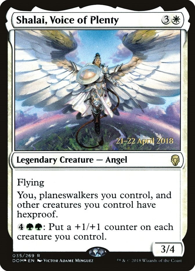 Image for Shalai, Voice of Plenty (35) (PRE) - Magic: The Gathering