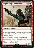Image for Siege-Gang Commander (143) (PRE) - Magic: The Gathering
