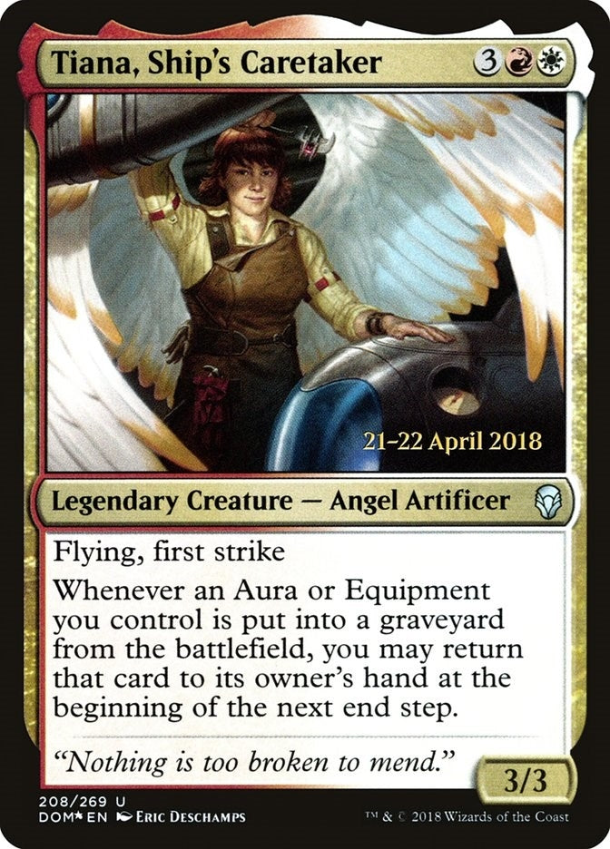 Image for Tiana, Ship's Caretaker (208) (PRE) - Magic: The Gathering