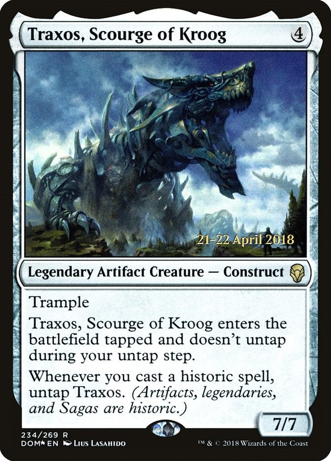 Image for Traxos, Scourge of Kroog (234) (PRE) - Magic: The Gathering