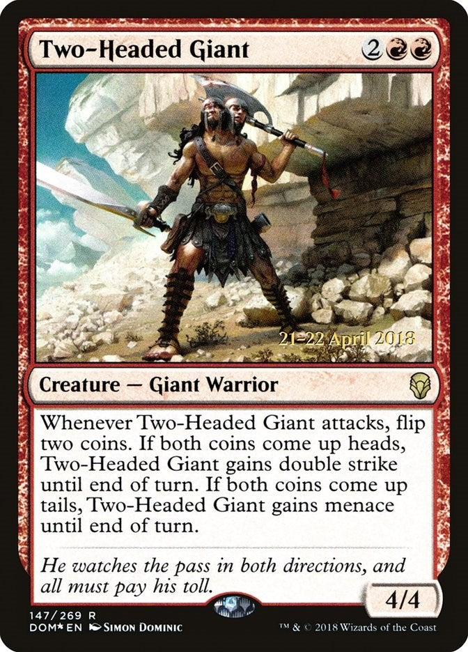 Image for Two-Headed Giant (147) (PRE) - Magic: The Gathering