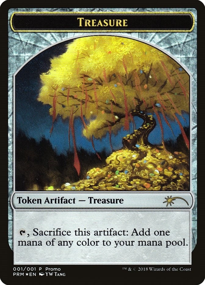 Image for Treasure Token (2018 Lunar New Year Promo) (1) (UMP) - Magic: The Gathering