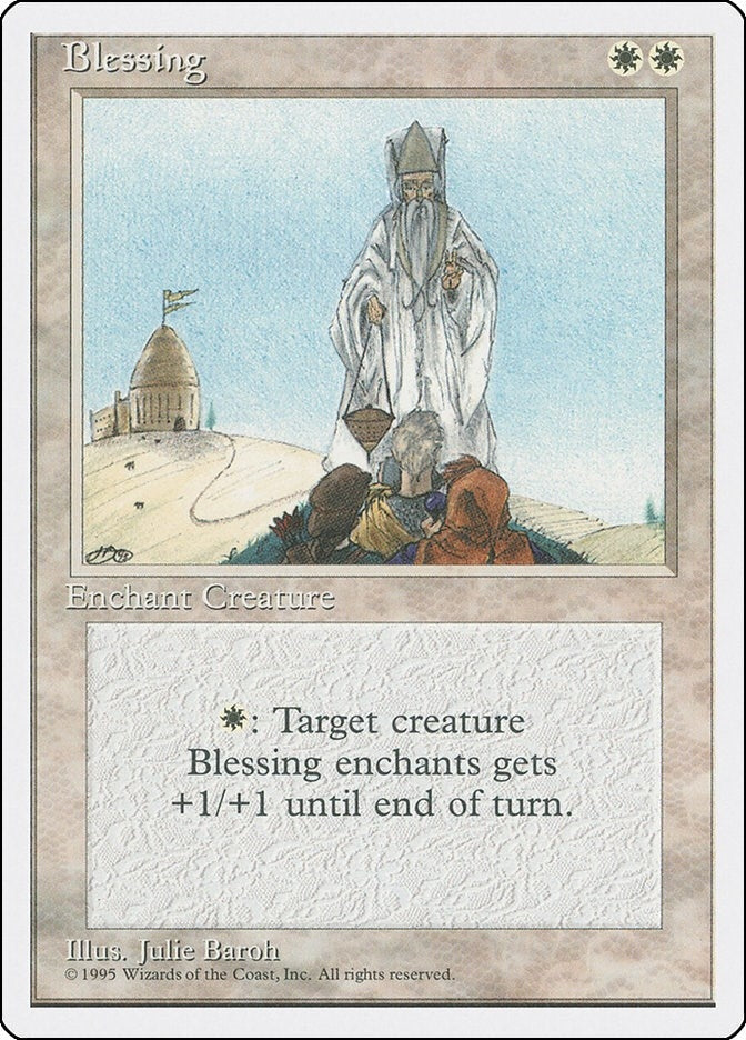 Image for Blessing (4ED) - Magic: The Gathering