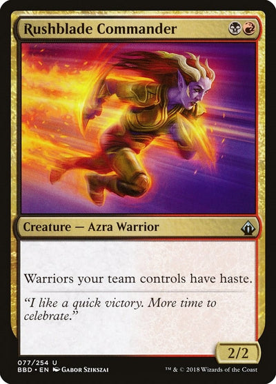 Rushblade Commander (77) (BBD)