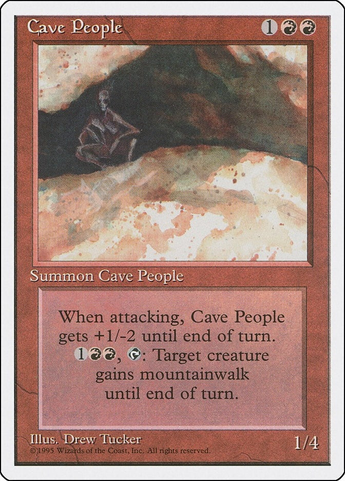 Image for Cave People (4ED) - Magic: The Gathering