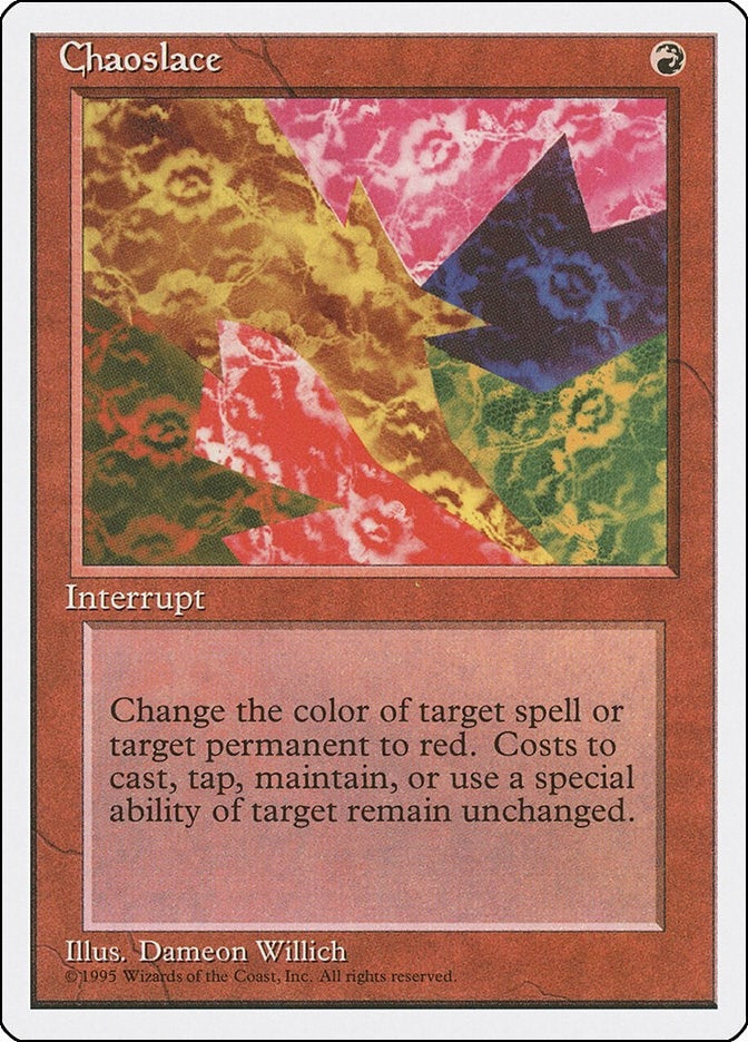 Image for Chaoslace (4ED) - Magic: The Gathering