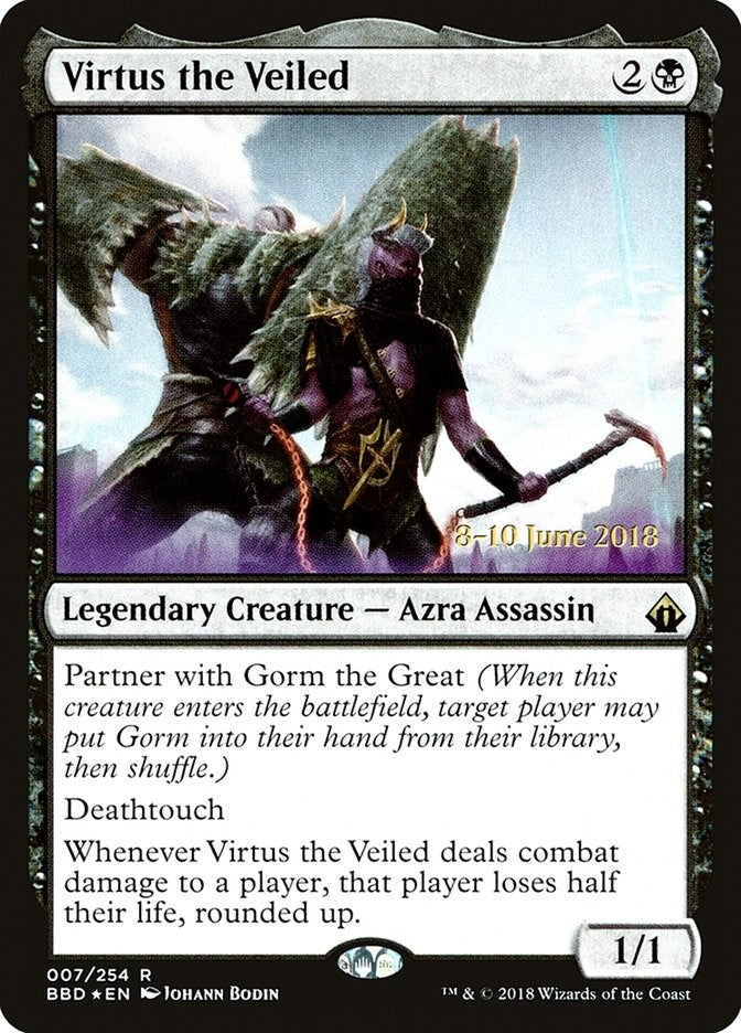 Image for Virtus the Veiled (7) (LARP) - Magic: The Gathering