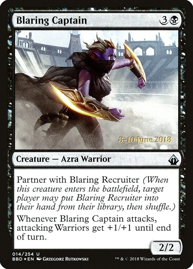 Image for Blaring Captain (14) (LARP) - Magic: The Gathering