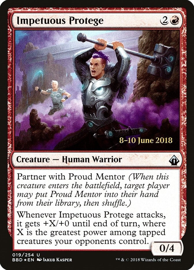 Image for Impetuous Protege (19) (LARP) - Magic: The Gathering