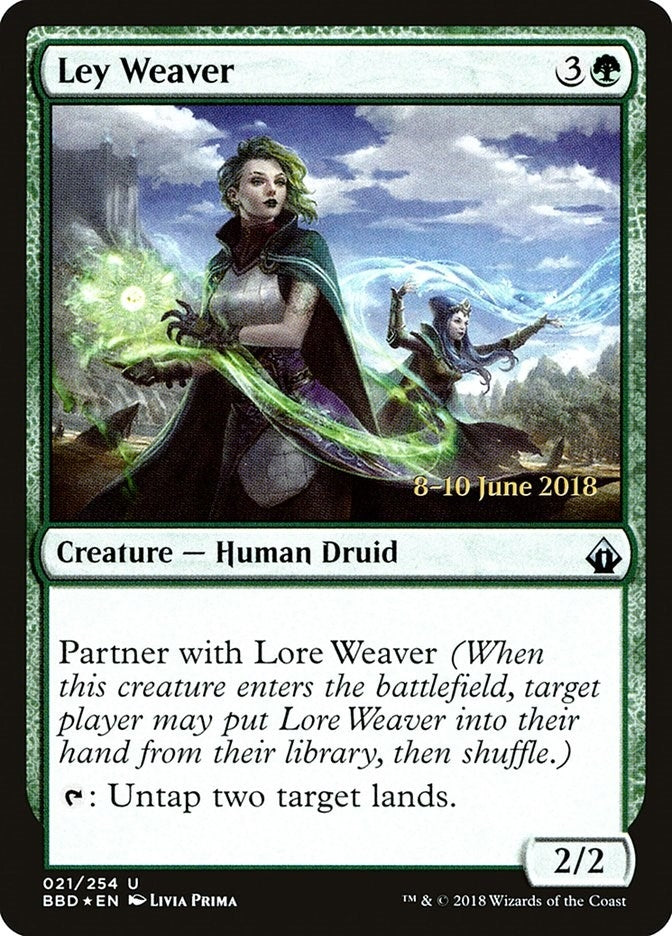 Image for Ley Weaver (21) (LARP) - Magic: The Gathering