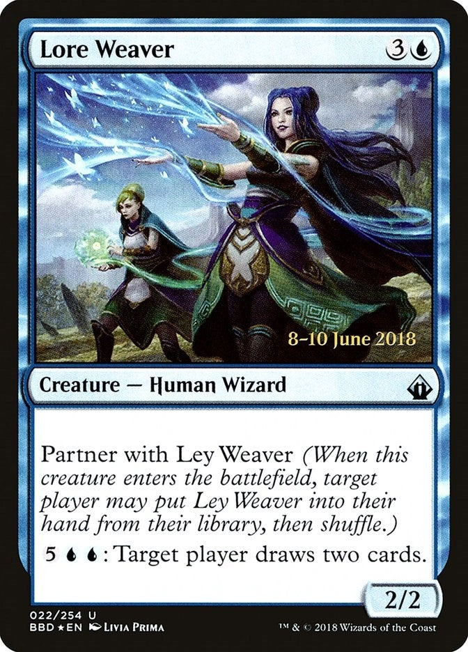 Image for Lore Weaver (22) (LARP) - Magic: The Gathering