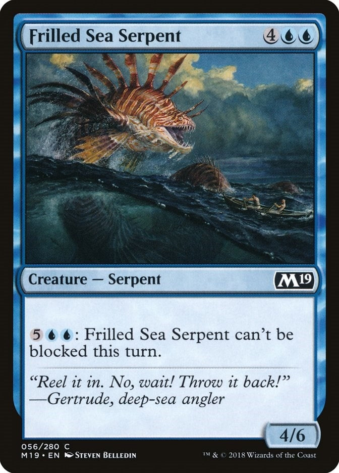 Frilled Sea Serpent (56) (M19)