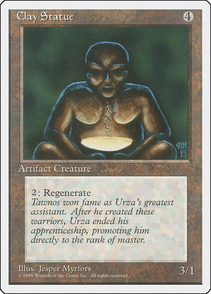 Image for Clay Statue (4ED) - Magic: The Gathering