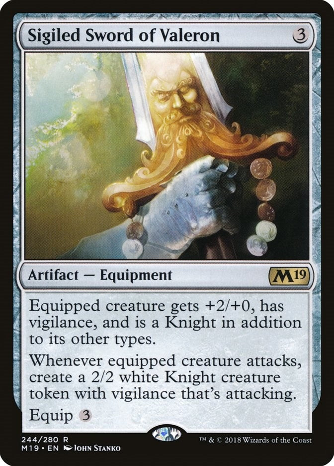 Sigiled Sword of Valeron (244) (M19)