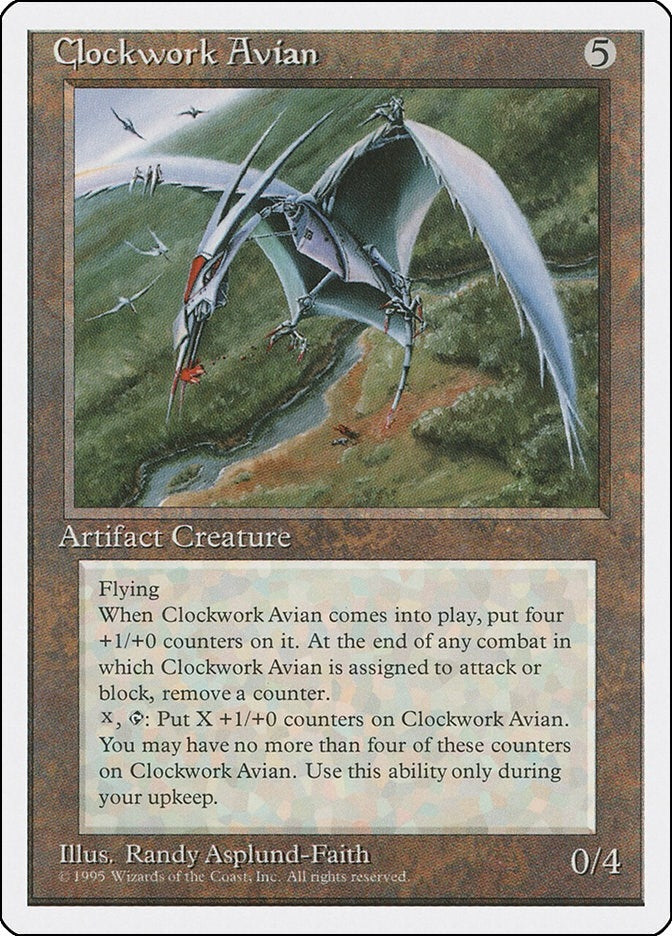 Image for Clockwork Avian (4ED) - Magic: The Gathering