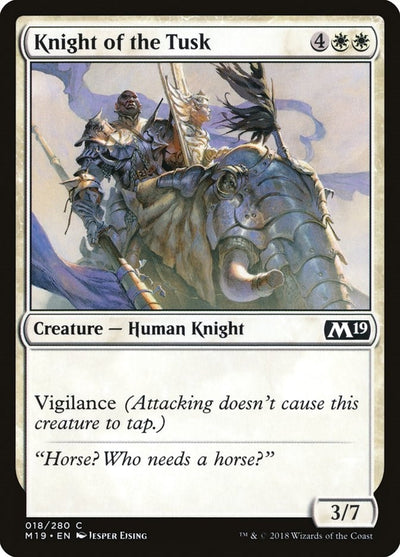 Knight of the Tusk (18) (M19)
