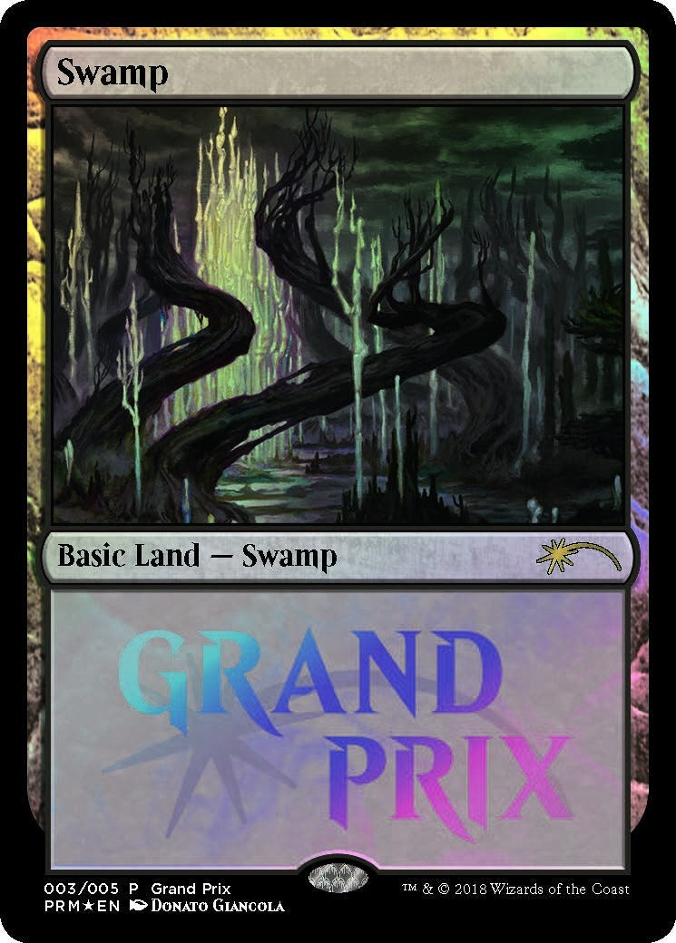 Image for Swamp (3) (GPP) - Magic: The Gathering