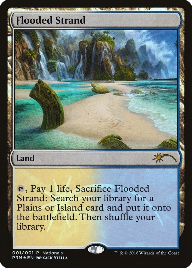 Image for Flooded Strand (1) (UMP) - Magic: The Gathering
