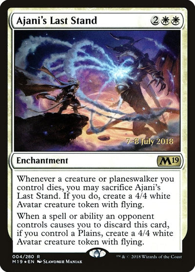 Ajani's Last Stand (4) (PRE)
