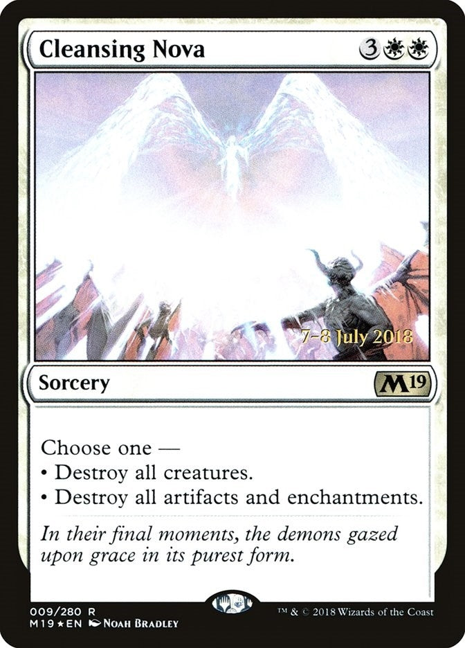 Image for Cleansing Nova (9) (PRE) - Magic: The Gathering