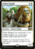 Image for Valiant Knight (42) (PRE) - Magic: The Gathering