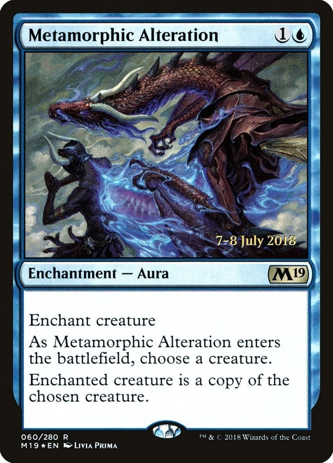 Image for Metamorphic Alteration (60) (PRE) - Magic: The Gathering