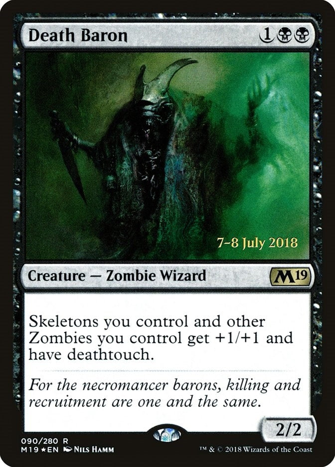 Image for Death Baron (90) (PRE) - Magic: The Gathering