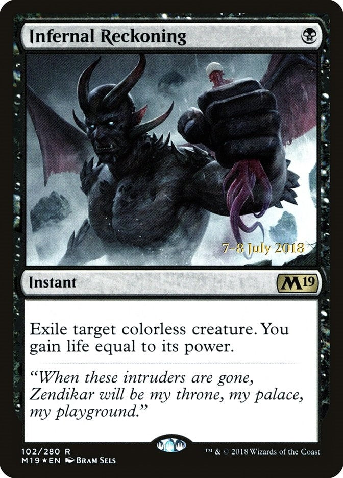 Image for Infernal Reckoning (102) (PRE) - Magic: The Gathering
