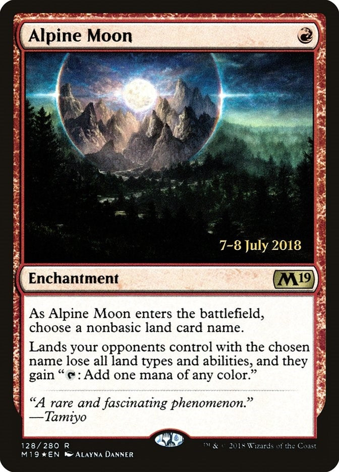 Image for Alpine Moon (128) (PRE) - Magic: The Gathering