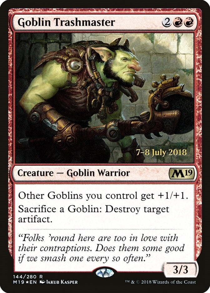 Image for Goblin Trashmaster (144) (PRE) - Magic: The Gathering