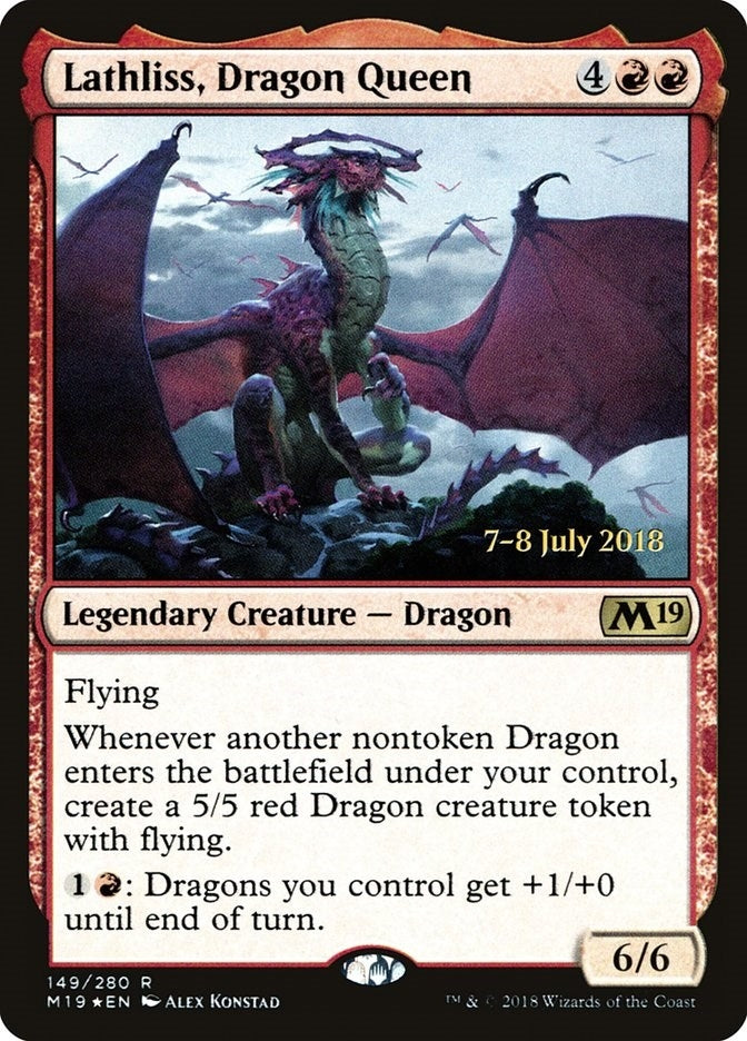 Image for Lathliss, Dragon Queen (149) (PRE) - Magic: The Gathering