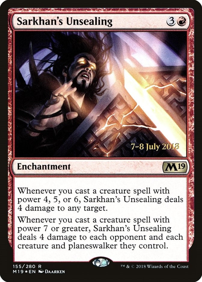Image for Sarkhan's Unsealing (155) (PRE) - Magic: The Gathering